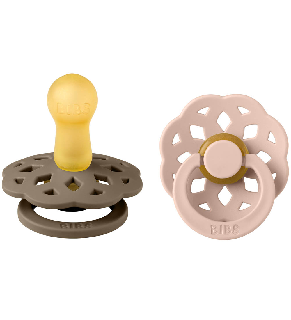 BIBS Böhmen Schnuller - 2er-Pack - Gr. 2 - Rund - Dark Oak/Blush - BIBS - One Size - Schnuller BIBS Böhmen Schnuller - 2er-Pack - Gr. 2 - Rund - Dark Oak/Blush - BIBS - One Size - Schnuller von BIBS