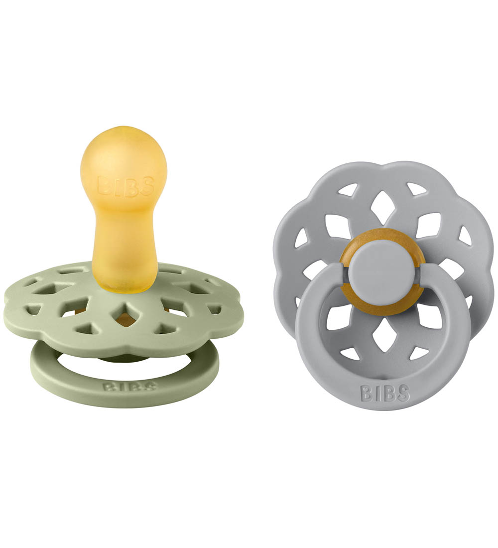 BIBS Böhmen Schnuller - 2er-Pack - Gr. 2 - Rund - Sage/Cloud - BIBS - One Size - Schnuller BIBS Böhmen Schnuller - 2er-Pack - Gr. 2 - Rund - Sage/Cloud - BIBS - One Size - Schnuller von BIBS