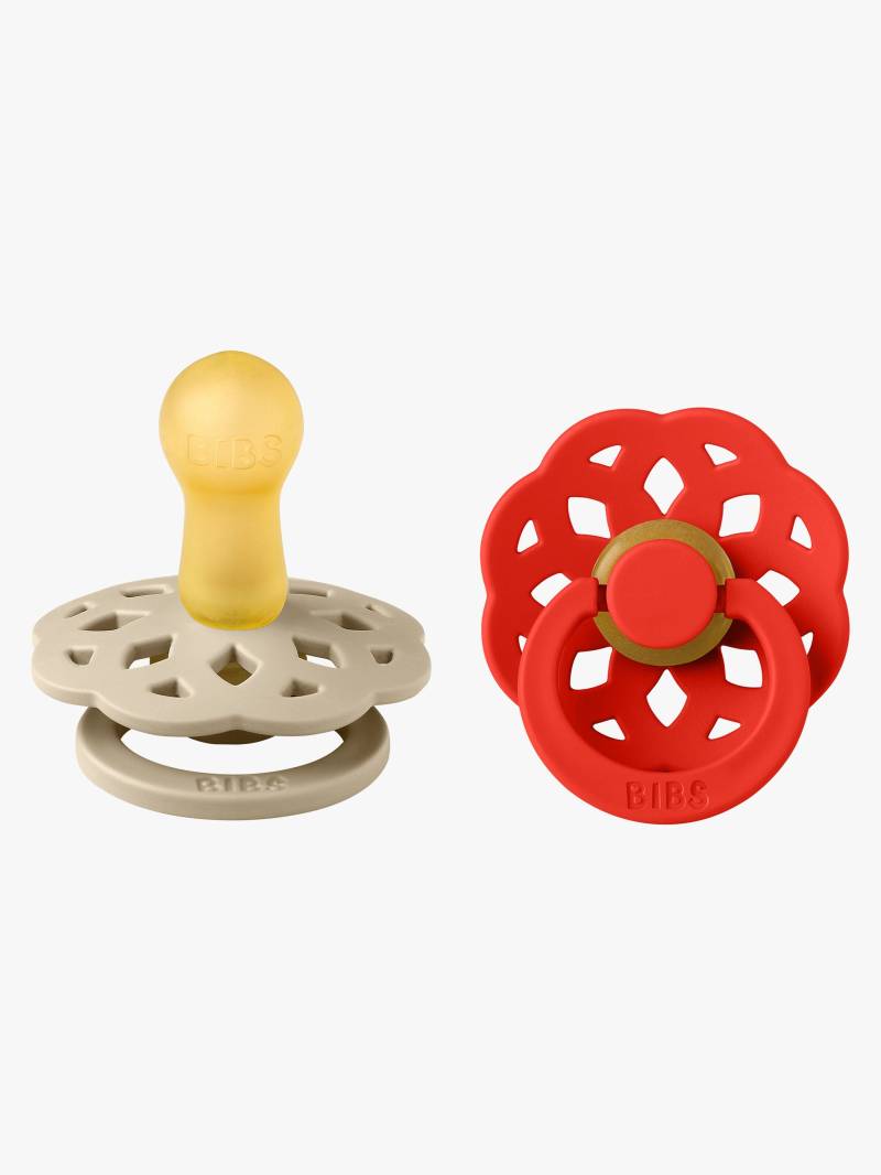 BIBS Boheme Schnuller 2er-Pack Größe 2, Vanilla/Candy Apple BIBS Boheme Schnuller 2er-Pack Größe 2, Vanilla/Candy Apple von BIBS