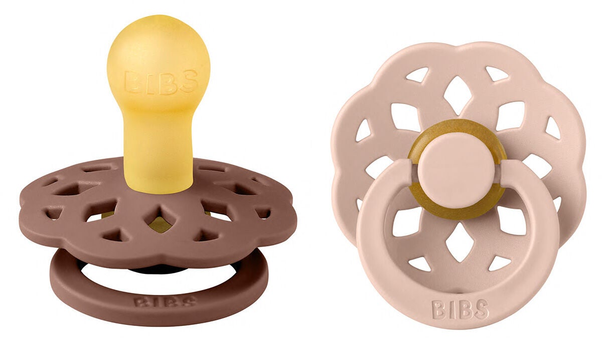 BIBS Boheme Schnuller Gr.1, Braun/Rosa BIBS Boheme Schnuller Gr.1, Braun/Rosa von BIBS