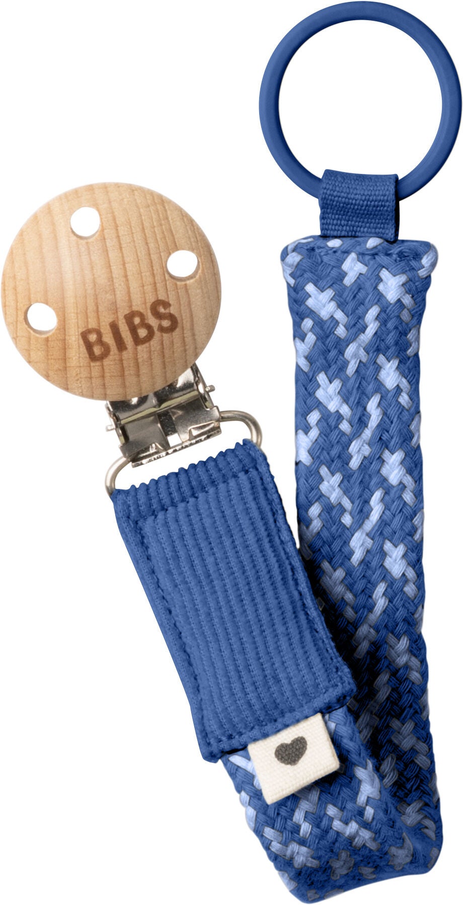 BIBS Braid Schnullerhalter, Cornflower/Dusty Blue BIBS Braid Schnullerhalter, Cornflower/Dusty Blue von BIBS