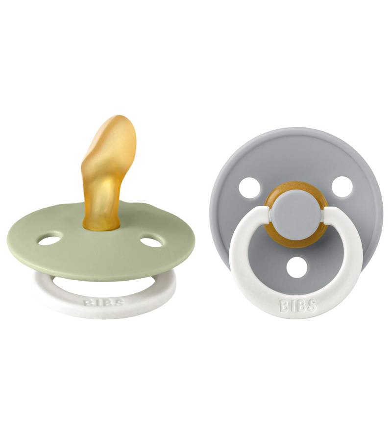 BIBS Colour Leuchtende Schnuller - 2er-Pack - Gr. 2 - Anatomisch - BIBS - 6-18 mt - Schnuller BIBS Colour Leuchtende Schnuller - 2er-Pack - Gr. 2 - Anatomisch - BIBS - 6-18 mt - Schnuller von BIBS
