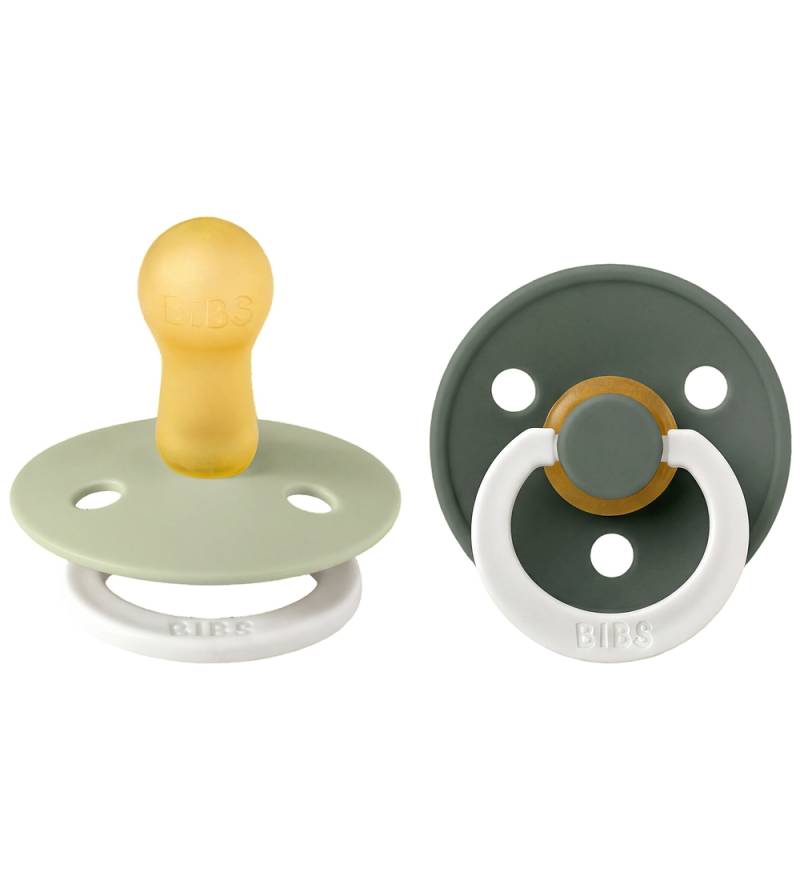 BIBS Colour Leuchtende Schnuller - Gr. 2 - Rund - 2er-Pack - Sag - BIBS - 6-18 mt - Schnuller BIBS Colour Leuchtende Schnuller - Gr. 2 - Rund - 2er-Pack - Sag - BIBS - 6-18 mt - Schnuller von BIBS