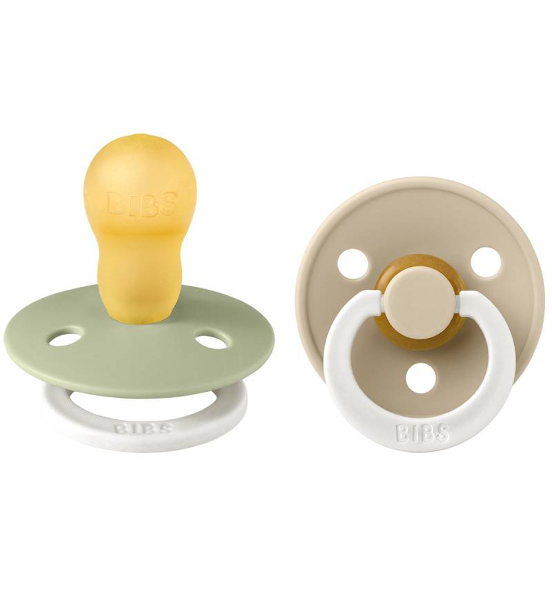 BIBS Colour Leuchtende Schnuller - Gr. 3 - 2er-Pack - Rund - Sag - BIBS - One Size - Schnuller BIBS Colour Leuchtende Schnuller - Gr. 3 - 2er-Pack - Rund - Sag - BIBS - One Size - Schnuller von BIBS