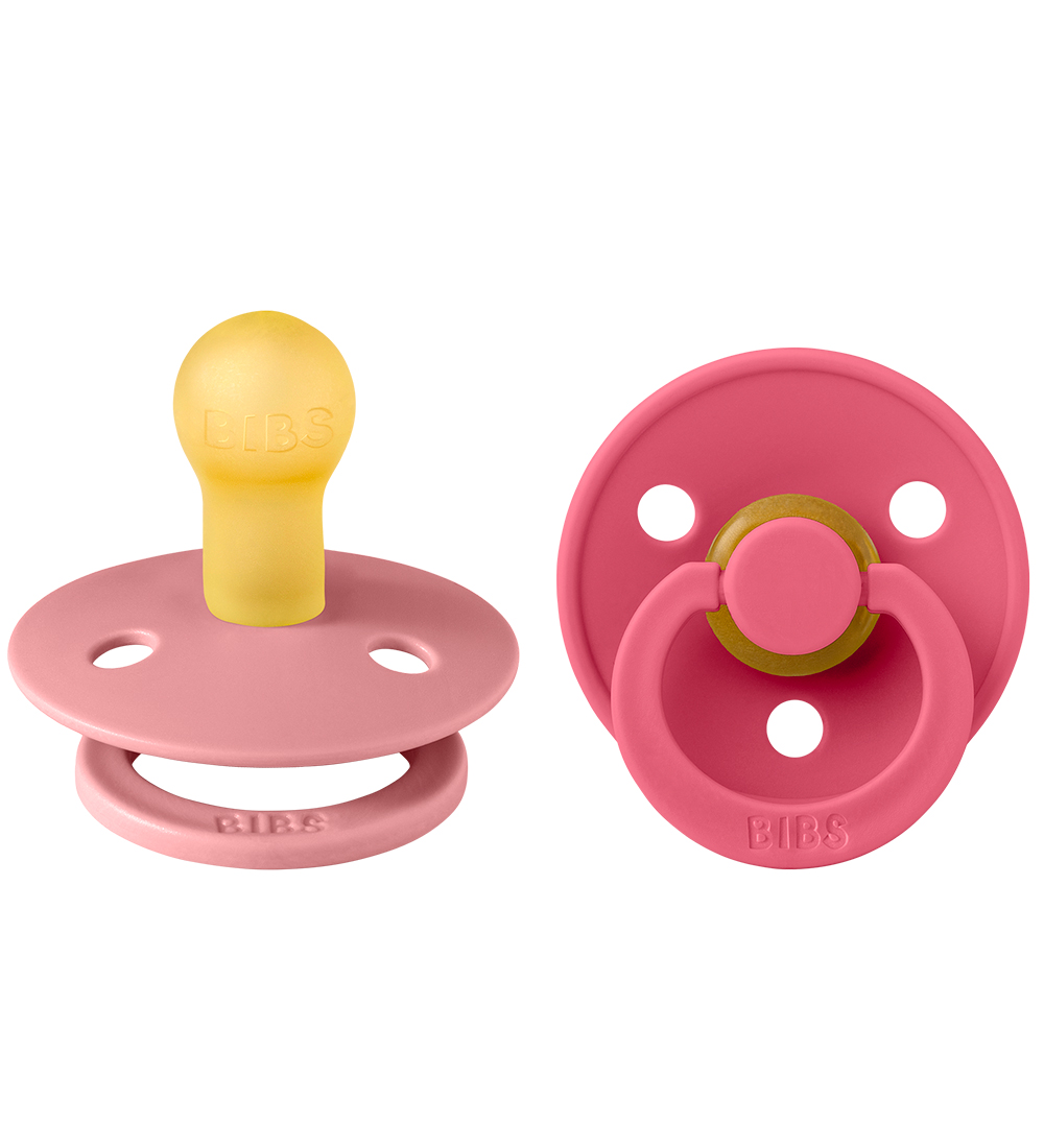 BIBS Colour Schnuller - 2er-Pack - Gr. 1 - Rund - Dusty Pink/Cor - BIBS - One Size - Schnuller BIBS Colour Schnuller - 2er-Pack - Gr. 1 - Rund - Dusty Pink/Cor - BIBS - One Size - Schnuller von BIBS