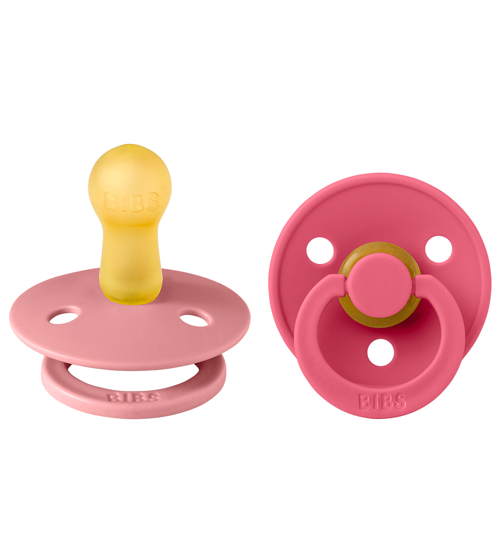BIBS Colour Schnuller - 2er-Pack - Gr. 2 - Rund - Dusty Pink/Cor - BIBS - One Size - Schnuller BIBS Colour Schnuller - 2er-Pack - Gr. 2 - Rund - Dusty Pink/Cor - BIBS - One Size - Schnuller von BIBS