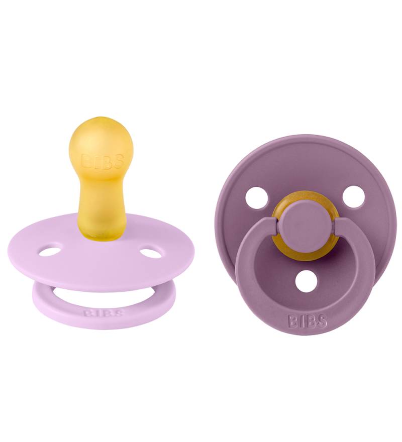 BIBS Colour Schnuller - 2er-Pack - Gr. 2 - Rund - Violett Sky/Ma - BIBS - One Size - Schnuller BIBS Colour Schnuller - 2er-Pack - Gr. 2 - Rund - Violett Sky/Ma - BIBS - One Size - Schnuller von BIBS