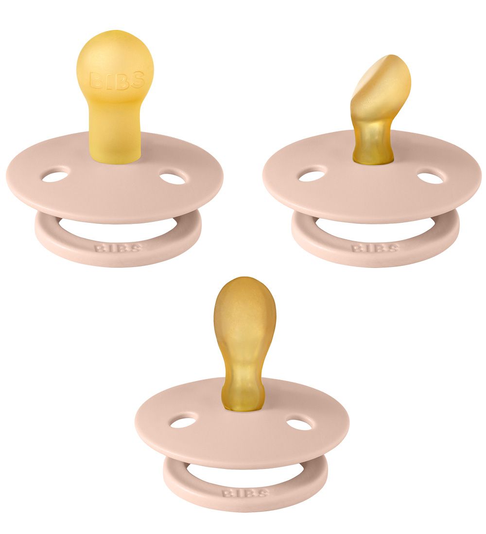 BIBS Colour Schnuller - 3er-Pack - Gr. 1 - Naturgummi - Blush - BIBS - 0-6 mt - Schnuller BIBS Colour Schnuller - 3er-Pack - Gr. 1 - Naturgummi - Blush - BIBS - 0-6 mt - Schnuller von BIBS