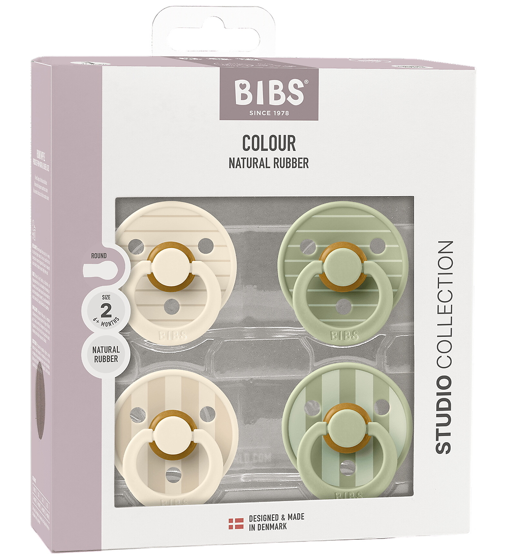 BIBS Colour Schnuller - 4er-Pack - Gr. 2 - Ivory/Vanilla/Sage - BIBS - 6-18 mt - Schnuller BIBS Colour Schnuller - 4er-Pack - Gr. 2 - Ivory/Vanilla/Sage - BIBS - 6-18 mt - Schnuller von BIBS