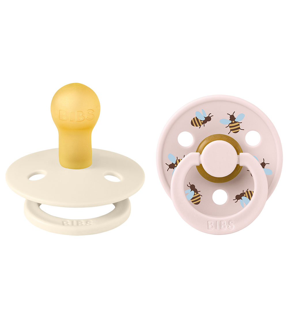 BIBS Colour Schnuller - Gr. 1 - 2er-Pack - Rund - Ivory Mix - BIBS - 0-6 mt - Schnuller BIBS Colour Schnuller - Gr. 1 - 2er-Pack - Rund - Ivory Mix - BIBS - 0-6 mt - Schnuller von BIBS