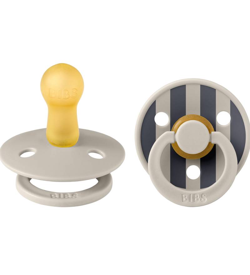BIBS Colour Schnuller - Gr. 1 - 2er-Pack - Rund - Sand/Sand - BIBS - 0-6 mt - Schnuller BIBS Colour Schnuller - Gr. 1 - 2er-Pack - Rund - Sand/Sand - BIBS - 0-6 mt - Schnuller von BIBS