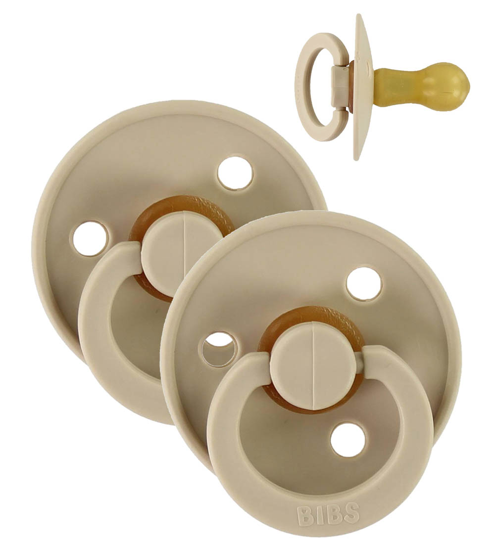 BIBS Colour Schnuller - Gr. 1 - 2er-Pack - Rund - Vanilla - BIBS - 0-6 mt - Schnuller BIBS Colour Schnuller - Gr. 1 - 2er-Pack - Rund - Vanilla - BIBS - 0-6 mt - Schnuller von BIBS
