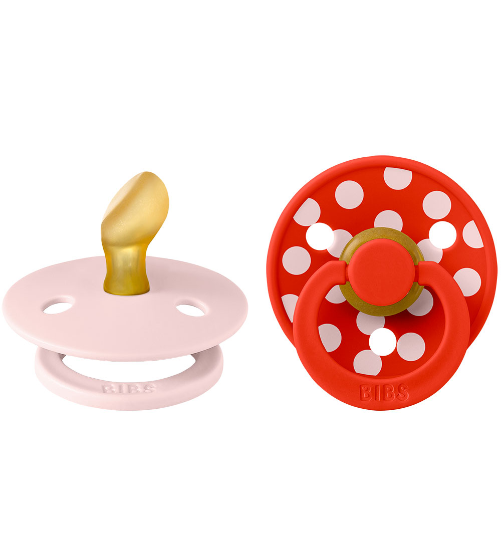 BIBS Colour Schnuller - Gr. 1 - Anatomisch - 2er-Pack - Blossom/ - BIBS - 0-6 mt - Schnuller von BIBS