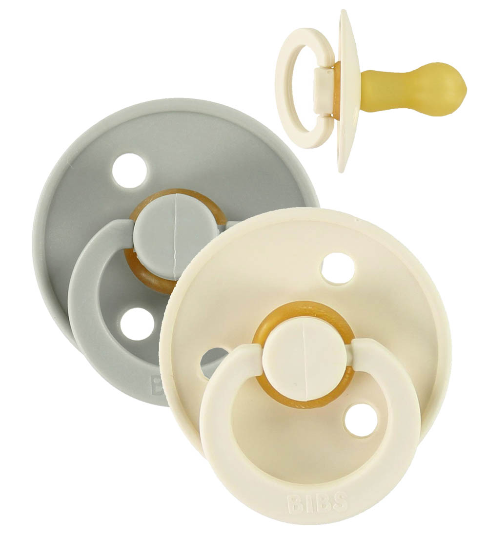 BIBS Colour Schnuller - Gr. 2 - 2er-Pack - Rund - Sage/Ivory - BIBS - 6-18 mt - Schnuller BIBS Colour Schnuller - Gr. 2 - 2er-Pack - Rund - Sage/Ivory - BIBS - 6-18 mt - Schnuller von BIBS