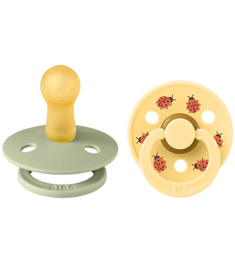 BIBS Colour Schnuller - Gr. 2 - 2er-Pack - Rund - Sage Mix - BIBS - 6-18 mt - Schnuller BIBS Colour Schnuller - Gr. 2 - 2er-Pack - Rund - Sage Mix - BIBS - 6-18 mt - Schnuller von BIBS