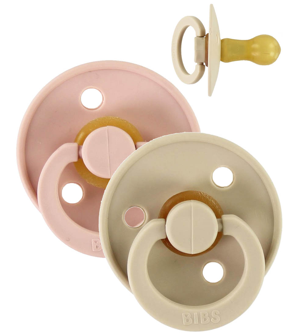 BIBS Colour Schnuller - Gr. 2 - 2er-Pack - Rund - Vanilla/Blush - BIBS - 6-18 mt - Schnuller BIBS Colour Schnuller - Gr. 2 - 2er-Pack - Rund - Vanilla/Blush - BIBS - 6-18 mt - Schnuller von BIBS