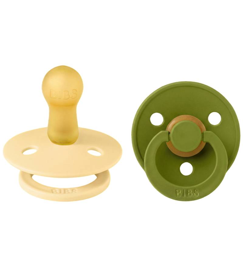 BIBS Colour Schnuller - Gr. 2 - Rund - 2er-Pack - Pale Butter/Wa - BIBS - 6-18 mt - Schnuller BIBS Colour Schnuller - Gr. 2 - Rund - 2er-Pack - Pale Butter/Wa - BIBS - 6-18 mt - Schnuller von BIBS