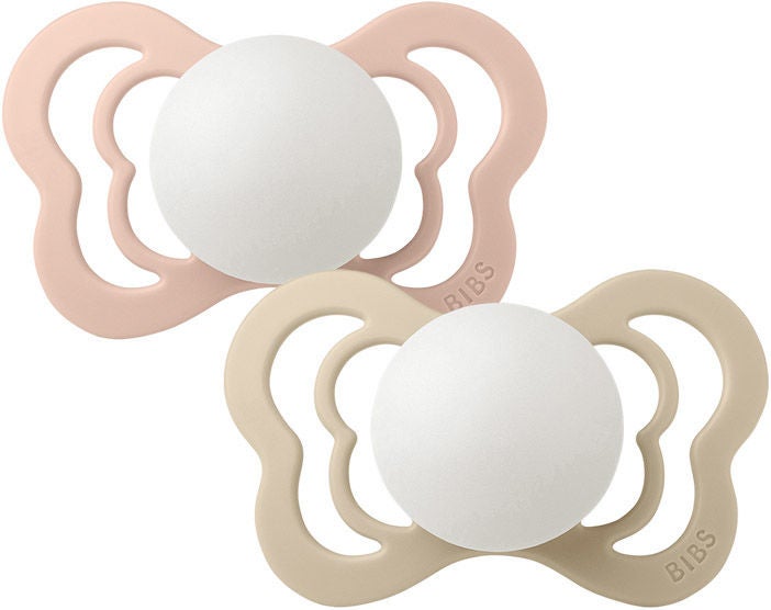 BIBS Couture 2er-Pack Silikon Gr. 1,BlusG/VanG von BIBS