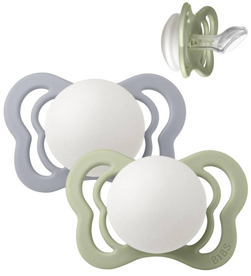 BIBS Couture Leuchtende Schnuller - Gr. 1 - 2er-Pack - Anatomisc - BIBS - One Size - Schnuller BIBS Couture Leuchtende Schnuller - Gr. 1 - 2er-Pack - Anatomisc - BIBS - One Size - Schnuller von BIBS