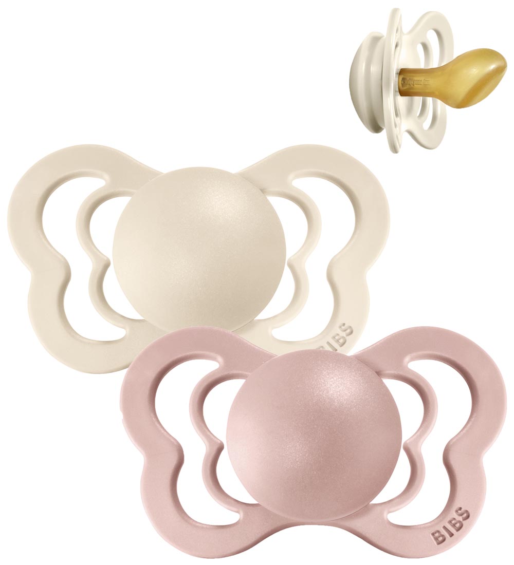 BIBS Couture Schnuller - Gr. 2 - 2er-Pack - Anatomisch - Ivory/B - BIBS - 6-18 mt - Schnuller BIBS Couture Schnuller - Gr. 2 - 2er-Pack - Anatomisch - Ivory/B - BIBS - 6-18 mt - Schnuller von BIBS