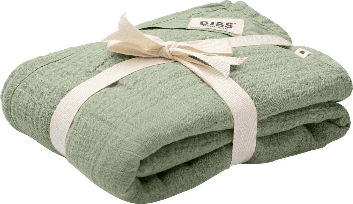 BIBS Cuddle Swaddle Musselintuch, Sage von BIBS