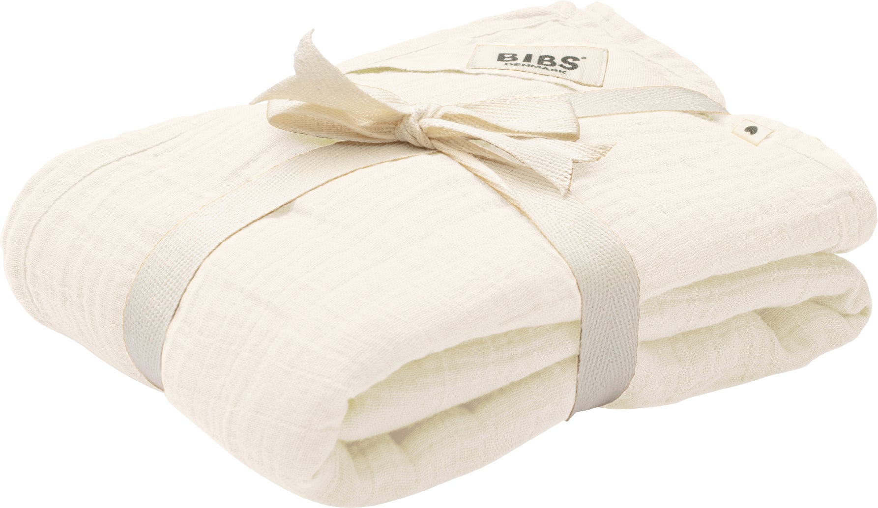 BIBS Cuddle Swaddle Musselintuch, Ivory von BIBS