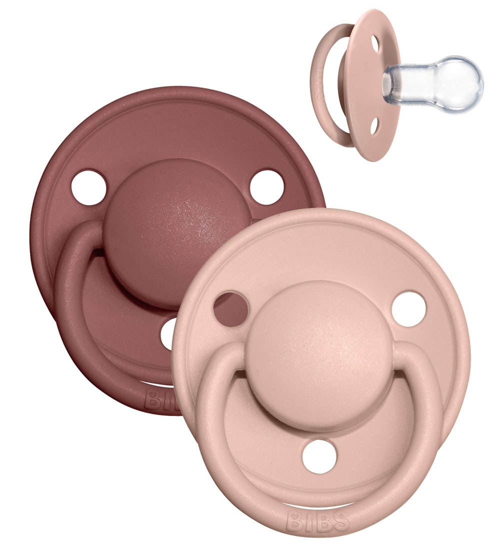BIBS Der Lux Schnuller - 2er-Pack - Rund - Murmeltier/Blush - BIBS - 0-3 Jahre - Schnuller BIBS Der Lux Schnuller - 2er-Pack - Rund - Murmeltier/Blush - BIBS - 0-3 Jahre - Schnuller von BIBS