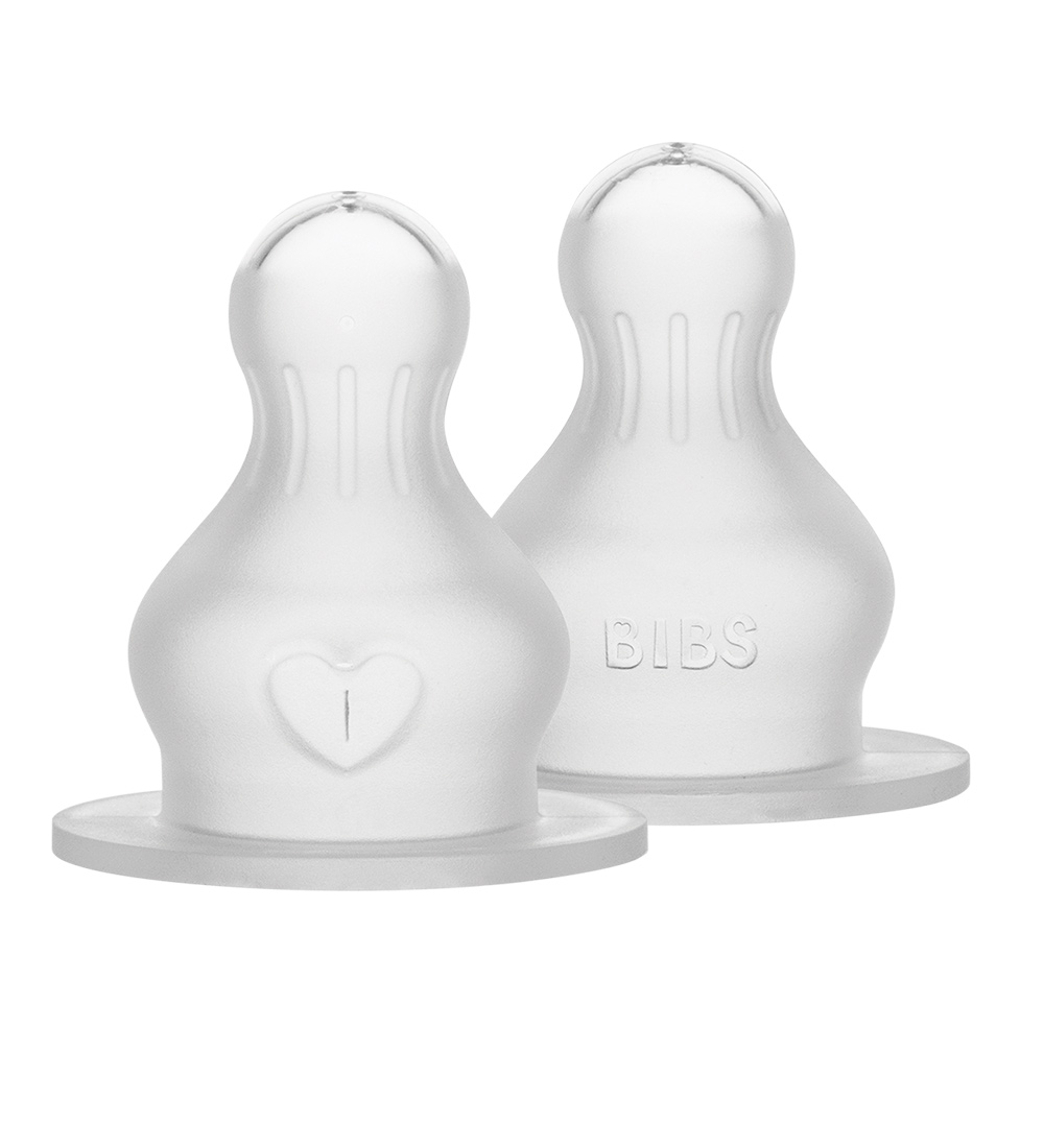 BIBS Flaschensauger - 2er-Pack - Slow Flow - Silikon - BIBS - One Size - Flaschensauger BIBS Flaschensauger - 2er-Pack - Slow Flow - Silikon - BIBS - One Size - Flaschensauger von BIBS