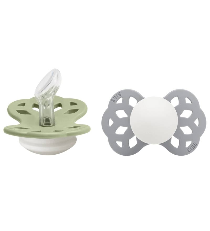 BIBS Infinity Leuchtende Schnuller - 2er-Pack - Gr. 1 - Anatomis - BIBS - One Size - Schnuller BIBS Infinity Leuchtende Schnuller - 2er-Pack - Gr. 1 - Anatomis - BIBS - One Size - Schnuller von BIBS