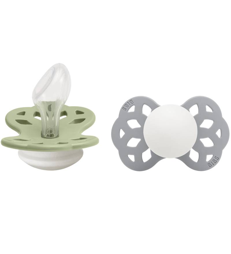 BIBS Infinity Leuchtende Schnuller - 2er-Pack - Gr. 2 - Anatomis - BIBS - One Size - Schnuller BIBS Infinity Leuchtende Schnuller - 2er-Pack - Gr. 2 - Anatomis - BIBS - One Size - Schnuller von BIBS
