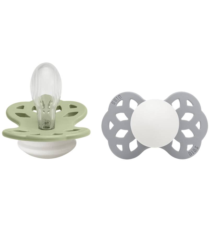 BIBS Infinity Leuchtende Schnuller - 2er-Pack - Gr. 2 - Symmetri - BIBS - One Size - Schnuller BIBS Infinity Leuchtende Schnuller - 2er-Pack - Gr. 2 - Symmetri - BIBS - One Size - Schnuller von BIBS