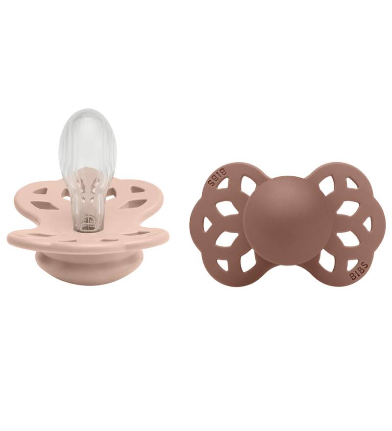 BIBS Infinity Schnuller - 2er-Pack - Gr. 2 - Symmetrisch - Blush - BIBS - 6-18 mt - Schnuller BIBS Infinity Schnuller - 2er-Pack - Gr. 2 - Symmetrisch - Blush - BIBS - 6-18 mt - Schnuller von BIBS