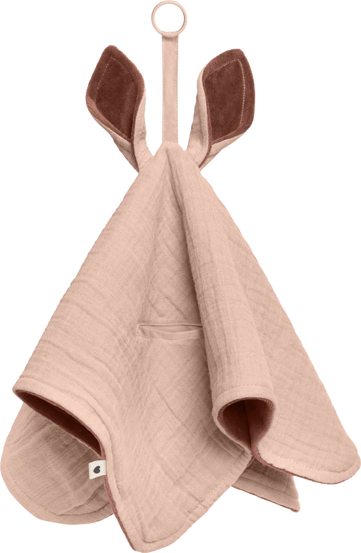 BIBS Kangaroo Schmusetuch, Blush von BIBS