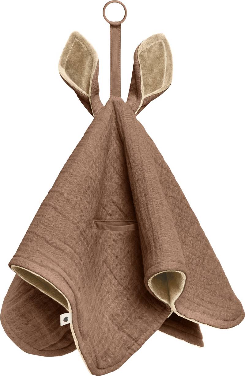 BIBS Kangaroo Schmusetuch, Dark Oak von BIBS
