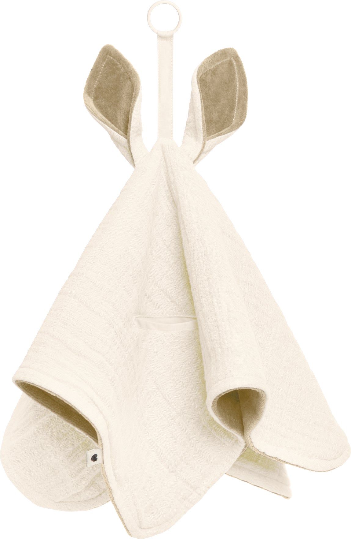 BIBS Kangaroo Schmusetuch, Ivory von BIBS