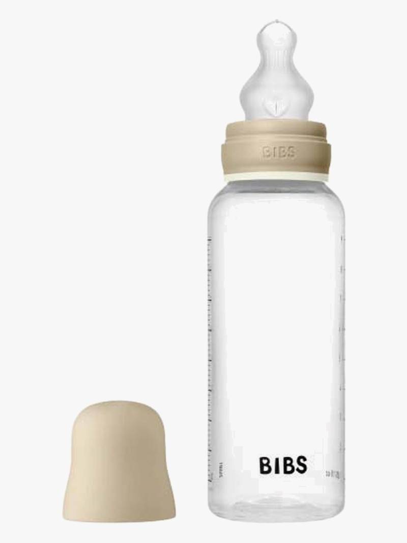BIBS Medium Flow Glas Fläschchen Silikon 270 ml Rund, Vanilla GLOW BIBS Medium Flow Glas Fläschchen Silikon 270 ml Rund, Vanilla GLOW von BIBS