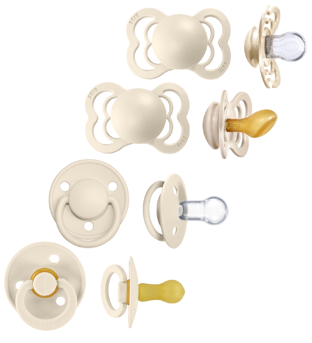 BIBS Schnuller - Ausprobier-Kollektion - 4er-Pack - Gr. 1 - Ivor - BIBS - One Size - Schnuller von BIBS