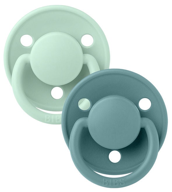 BIBS Schnuller De Lux 2er-Pack Silicone, Nordic Mint/Island Sea BIBS Schnuller De Lux 2er-Pack Silicone, Nordic Mint/Island Sea von BIBS