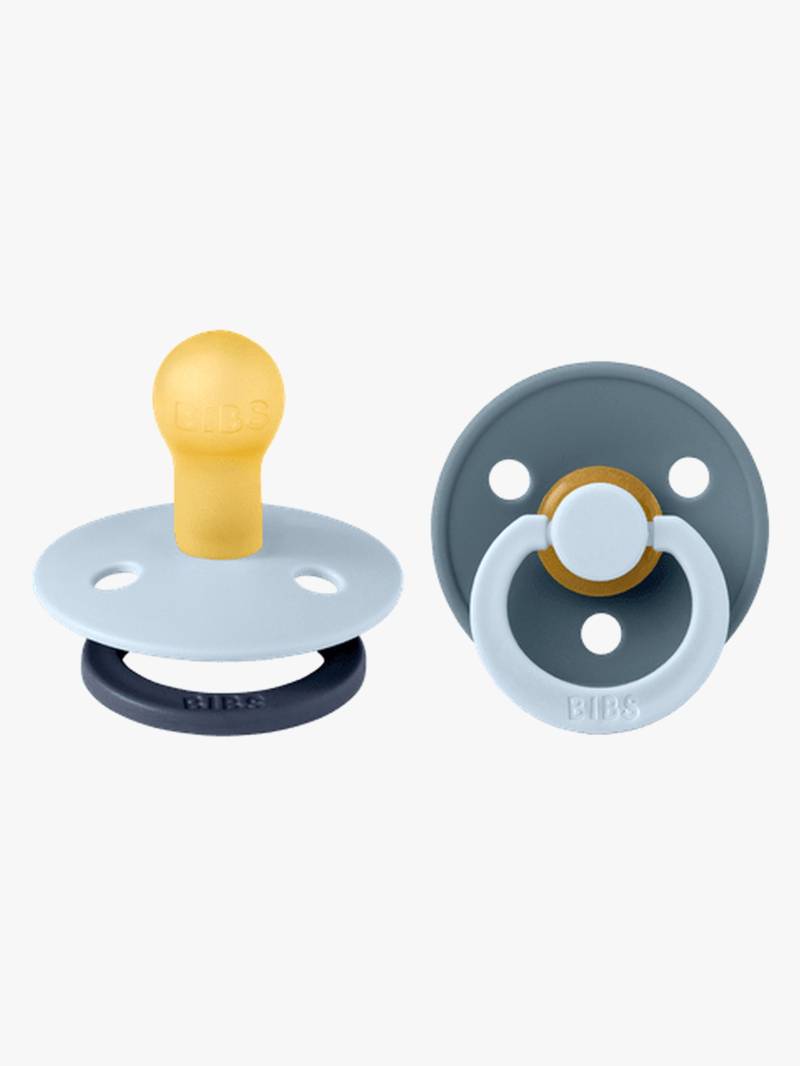 BIBS Studio Colour Fusion Schnuller 2er-Pack Größe 1, Baby Blue Petrol mix BIBS Studio Colour Fusion Schnuller 2er-Pack Größe 1, Baby Blue Petrol mix von BIBS