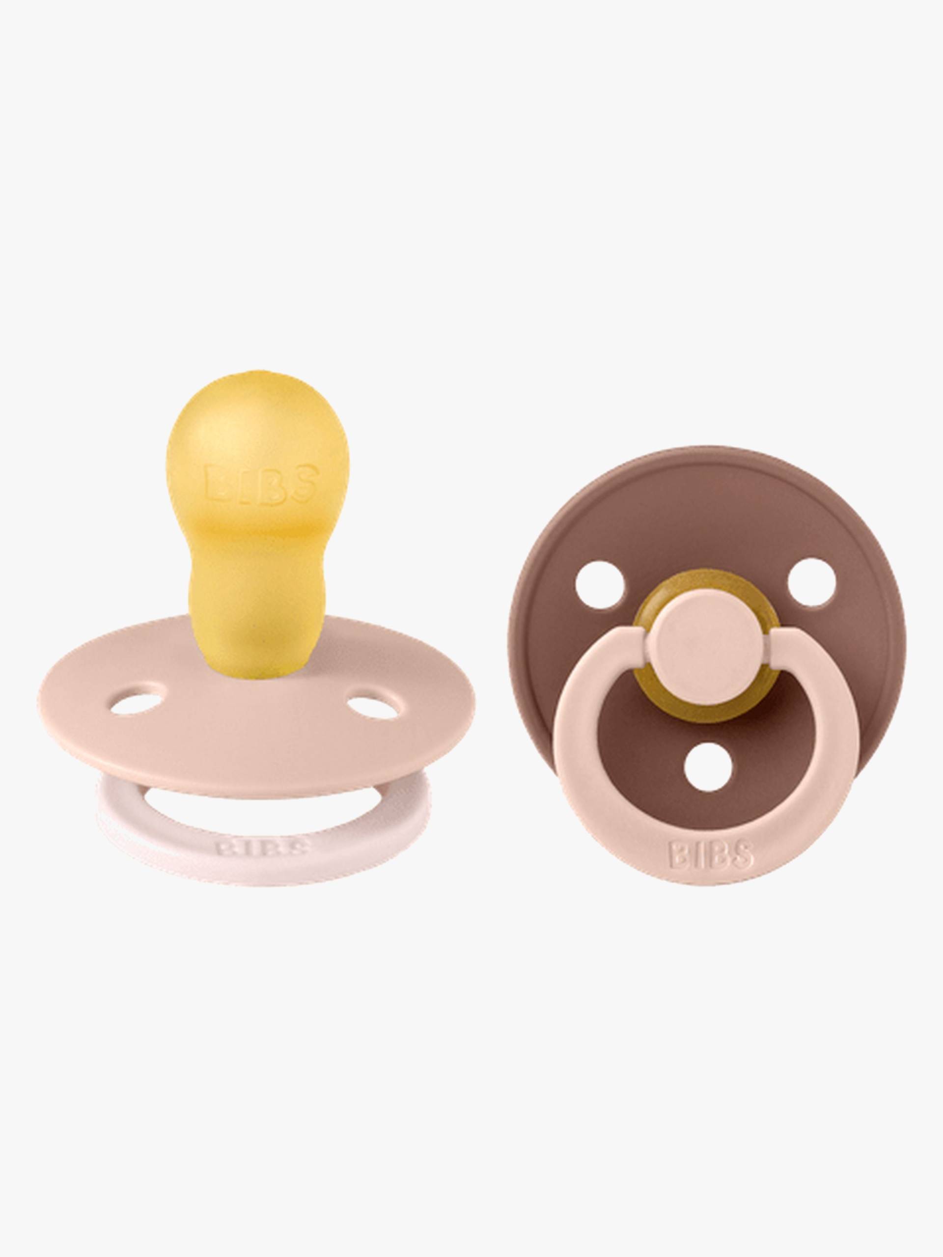BIBS Studio Colour Fusion Schnuller 2er-Pack Größe 3, Blush Woodchuck mix BIBS Studio Colour Fusion Schnuller 2er-Pack Größe 3, Blush Woodchuck mix von BIBS