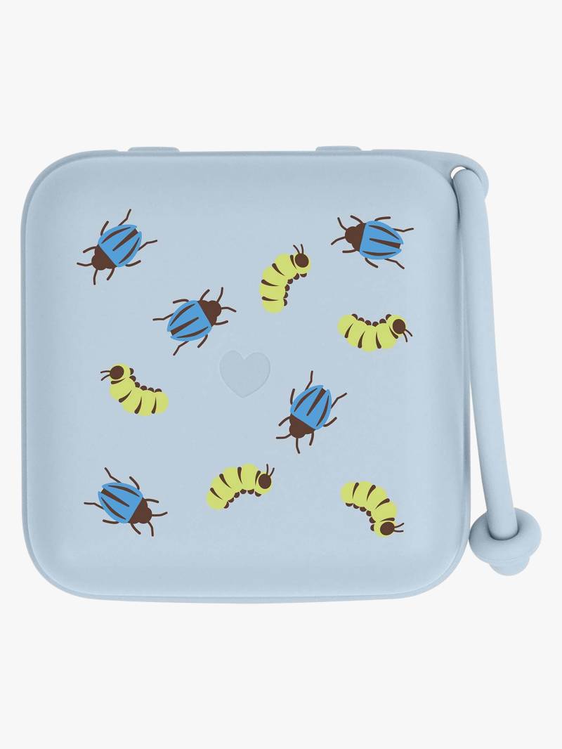 BIBS Studio Schnullerbox Raupe Käfer, Mix Baby Blue BIBS Studio Schnullerbox Raupe Käfer, Mix Baby Blue von BIBS