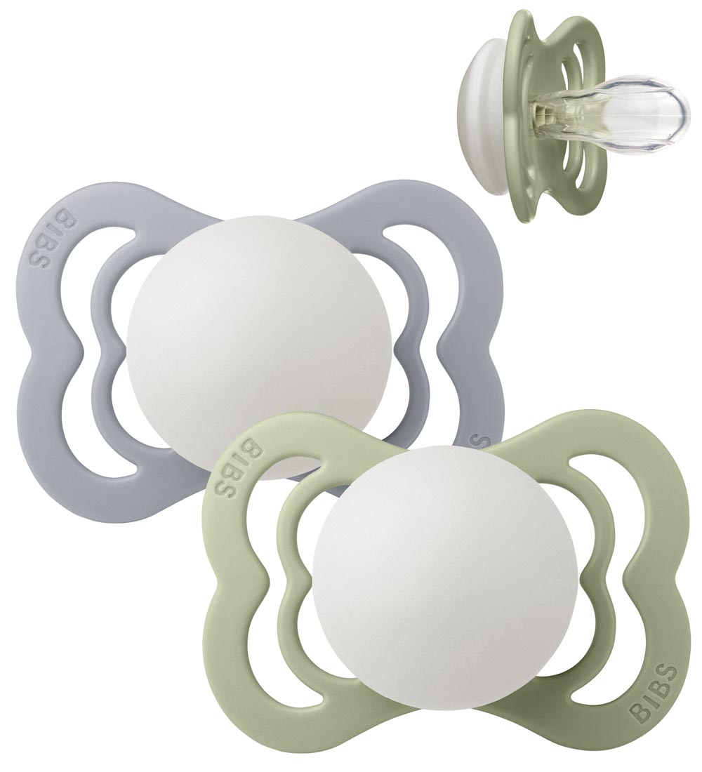 BIBS Supreme+ Leuchtende Schnuller - Gr. 1 - 2er-Pack - Symmetri - BIBS - One Size - Schnuller BIBS Supreme+ Leuchtende Schnuller - Gr. 1 - 2er-Pack - Symmetri - BIBS - One Size - Schnuller von BIBS