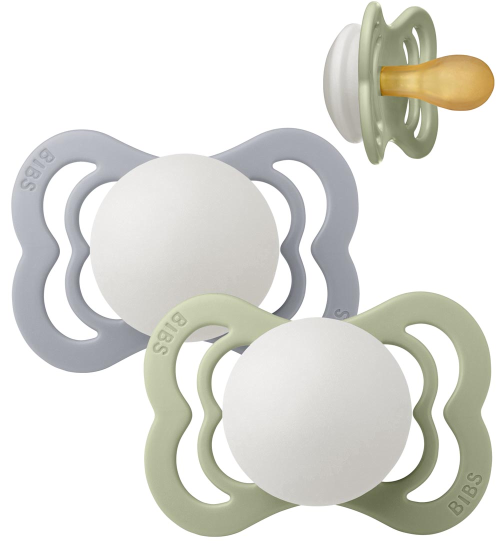 BIBS Supreme+ Leuchtende Schnuller - Gr. 1 - 2er-Pack - Symmetri - BIBS - One Size - Schnuller BIBS Supreme+ Leuchtende Schnuller - Gr. 1 - 2er-Pack - Symmetri - BIBS - One Size - Schnuller von BIBS