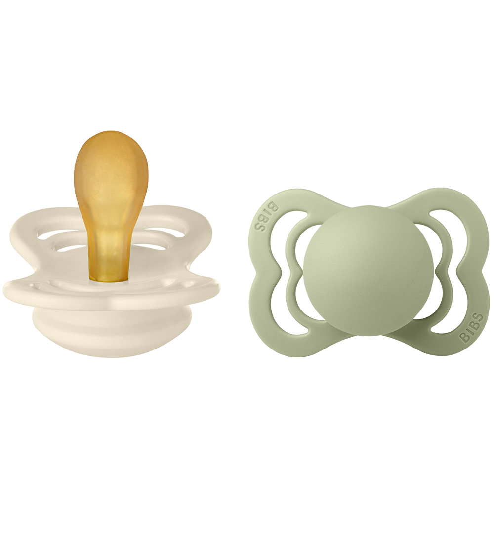 BIBS Supreme+ Schnuller - Gr. 1 - 2er-Pack - Symmetrisch - Ivory - BIBS - One Size - Schnuller BIBS Supreme+ Schnuller - Gr. 1 - 2er-Pack - Symmetrisch - Ivory - BIBS - One Size - Schnuller von BIBS