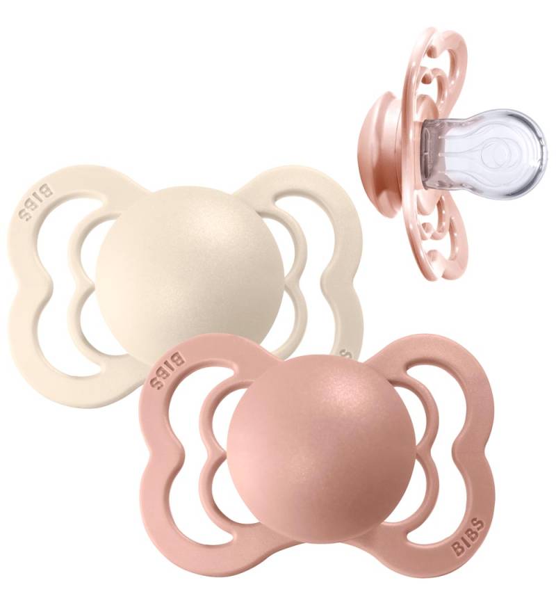 BIBS Supreme+ Schnuller - Gr. 2 - 2er-Pack - Symmetrisch - Ivory - BIBS - 6-18 mt - Schnuller BIBS Supreme+ Schnuller - Gr. 2 - 2er-Pack - Symmetrisch - Ivory - BIBS - 6-18 mt - Schnuller von BIBS