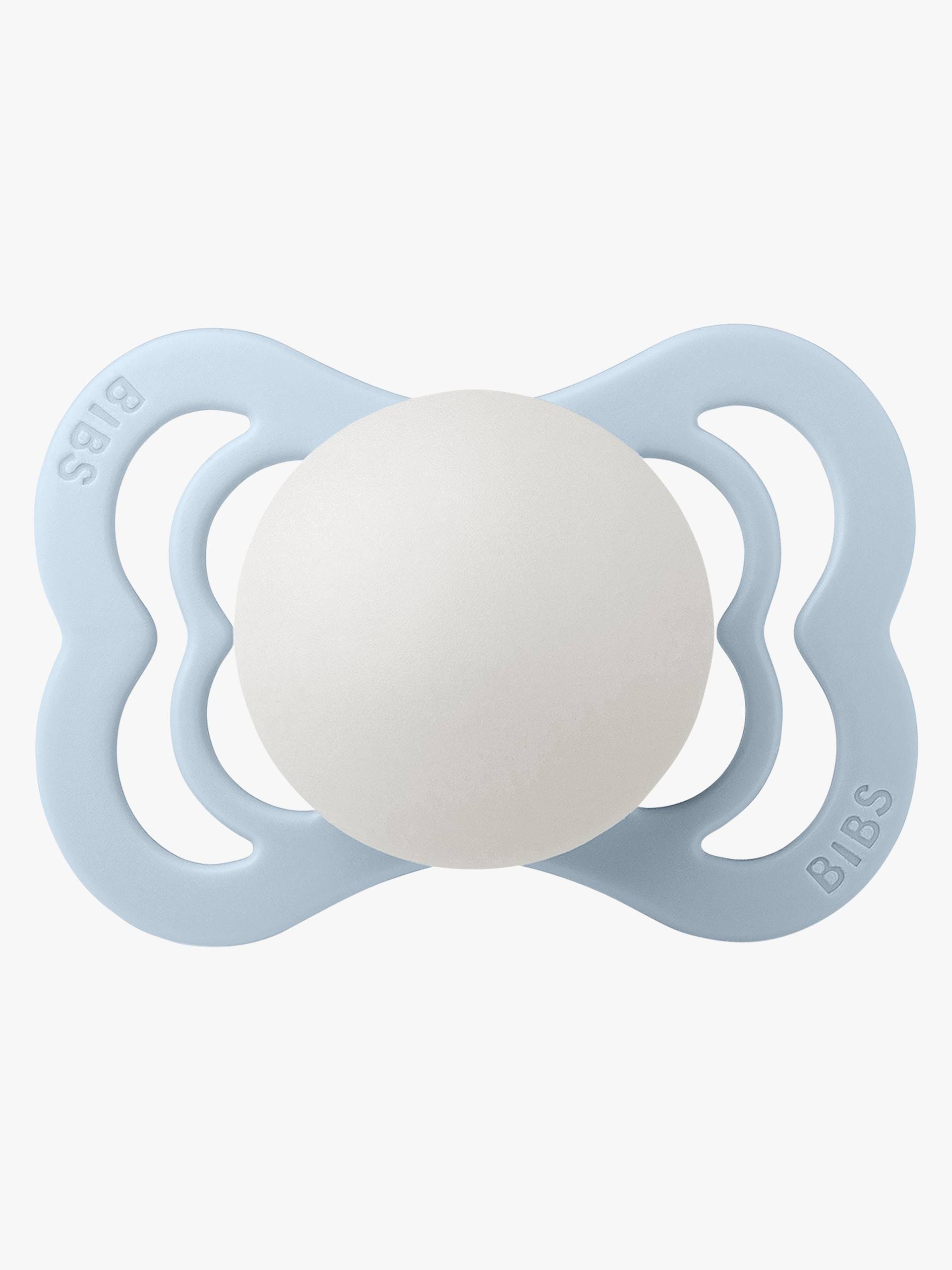 BIBS Supreme Schnuller Silikon Gr. 1, Baby Blue Glow BIBS Supreme Schnuller Silikon Gr. 1, Baby Blue Glow von BIBS