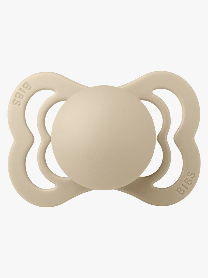 BIBS Supreme Schnuller Silikon Gr. 1, Vanilla von BIBS