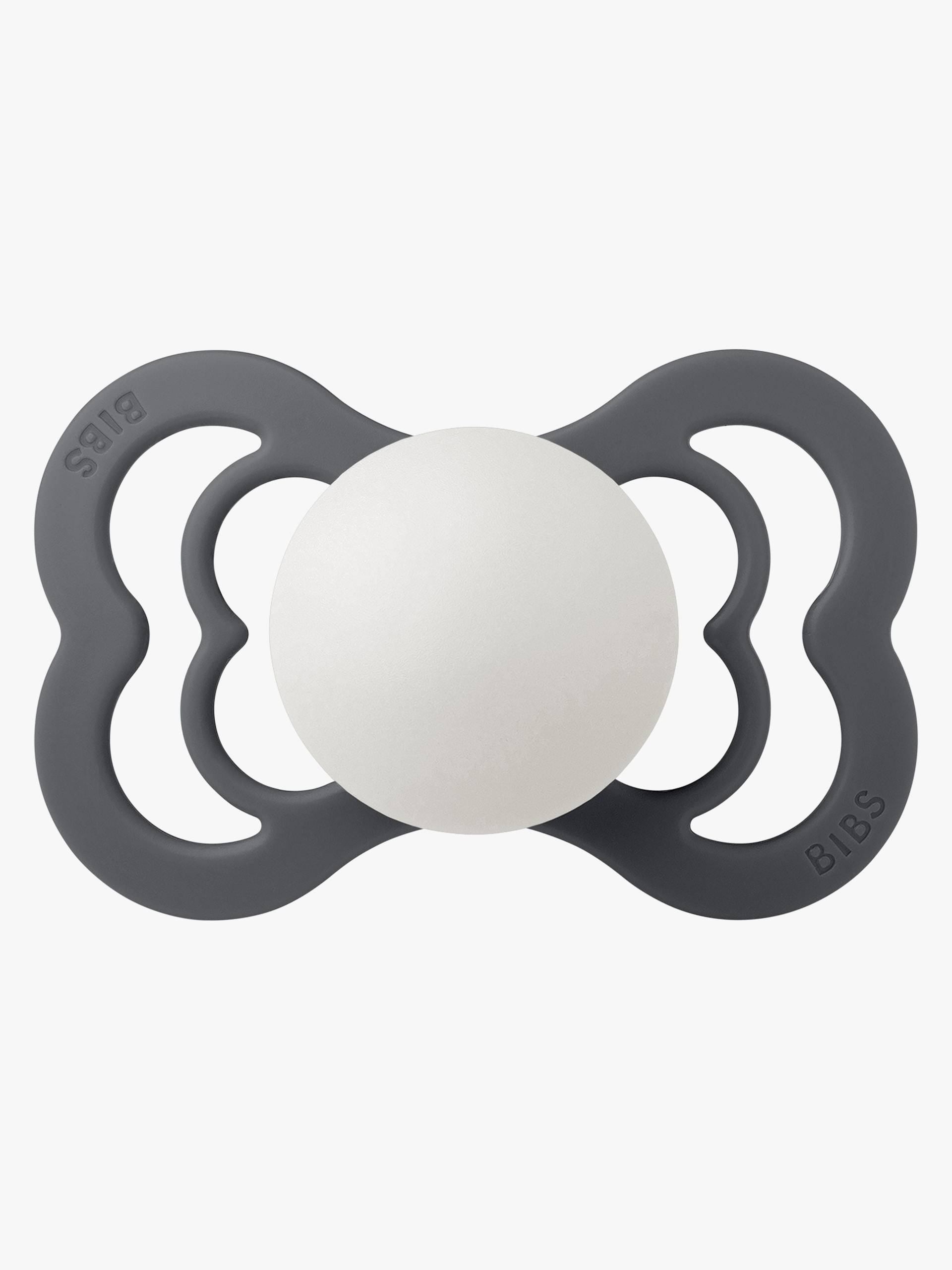 BIBS Supreme Schnuller Silikon Gr. 2, Iron Glow BIBS Supreme Schnuller Silikon Gr. 2, Iron Glow von BIBS