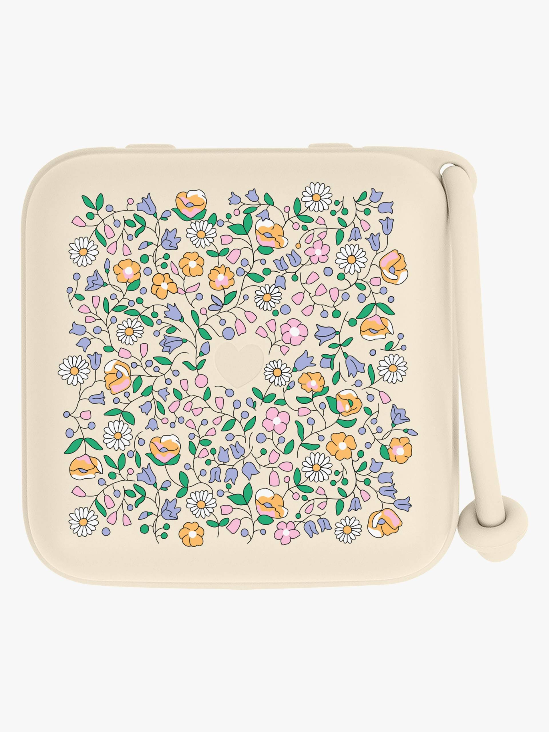 BIBS x Liberty Chloe Meadow Schnullerbox, Ivory von BIBS