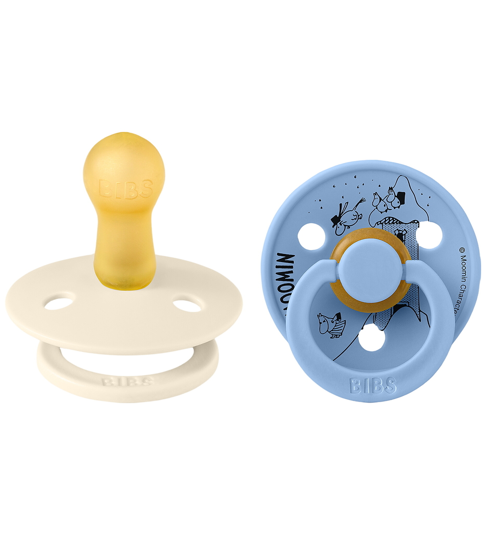 BIBS x MOOMIN Colour Schnuller - Gr. 2 - Rund - 2er-Pack - Ivory - BIBS - 6-18 mt - Schnuller BIBS x MOOMIN Colour Schnuller - Gr. 2 - Rund - 2er-Pack - Ivory - BIBS - 6-18 mt - Schnuller von BIBS